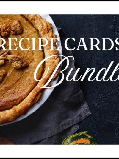 Recipe Cards Bundle