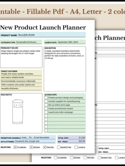 Product Launch Planner