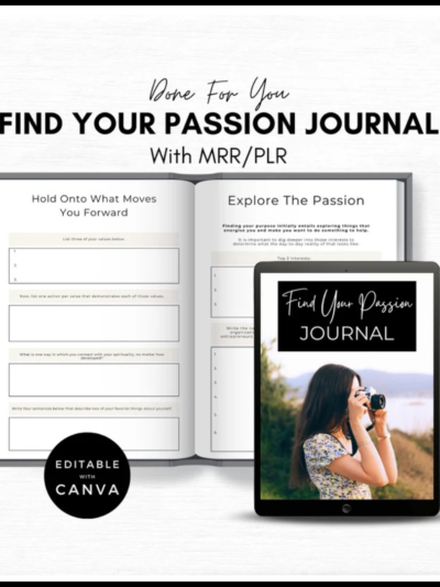 Find Your Passion Journal