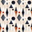 minimal abstract pattern neutral beige