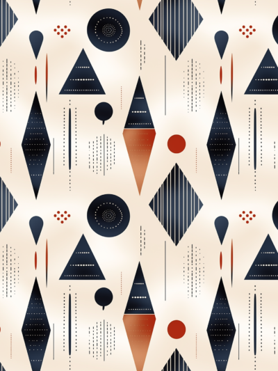 minimal abstract pattern neutral beige