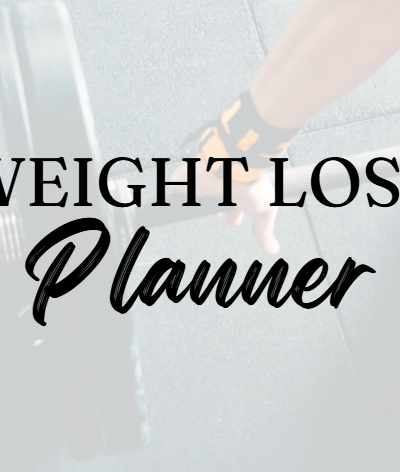 Weight Loss Planner