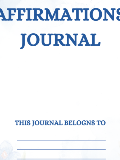 Daily Affirmations Journal