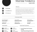 Professional CV Resume Template Vol.14