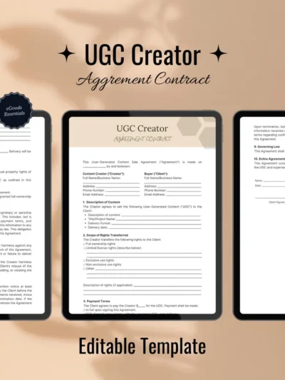 User Generated Content