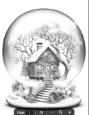 148 Snowball Fairy House Mushrooms