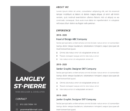 Professional CV Resume Vol.27