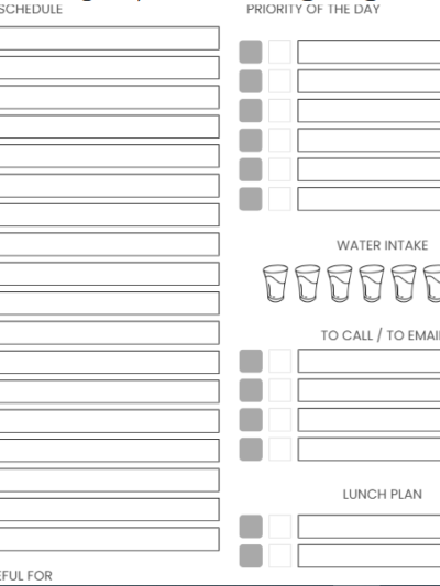DailyPersonal Planner