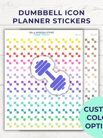 FITNESS ICONS-STICKER