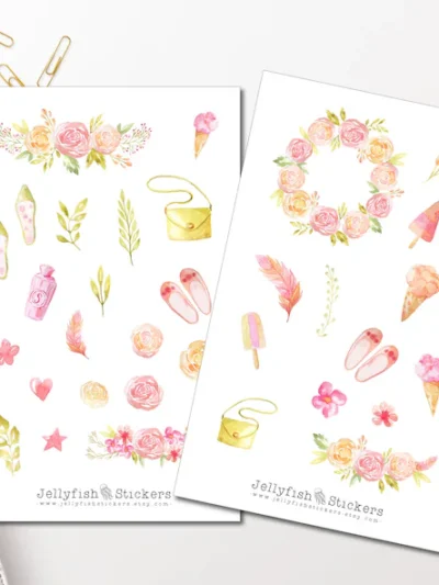 PASTEL PLANTS-STICKER