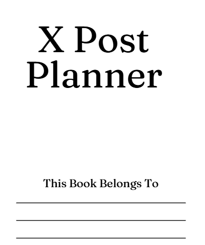 Twitter Post Planner