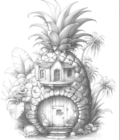 219 Ananas Fairy House