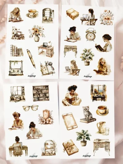 Planner Girl Sticker Sheet 4