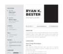 Professional CV Resume Vol.34