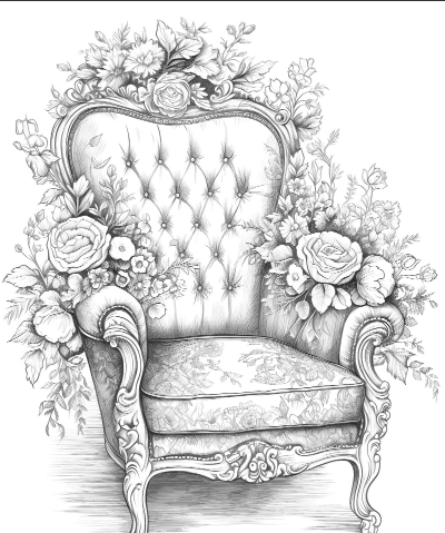 271 Vintage Flower Objects