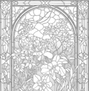 276 Garden Stained Glass