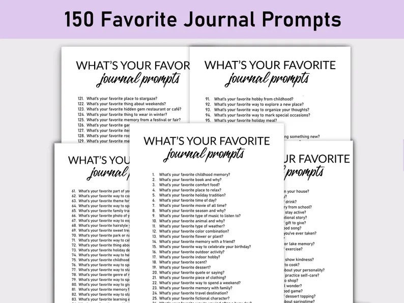 Favorite Prompts