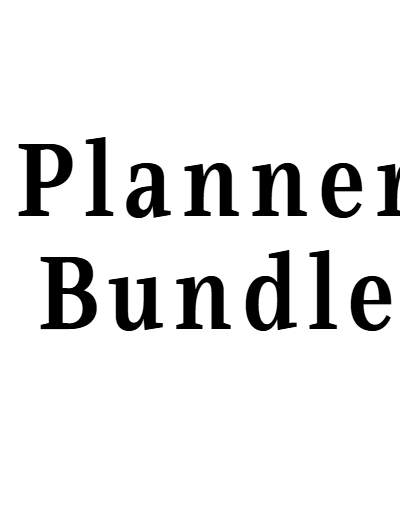 Planner Bundle