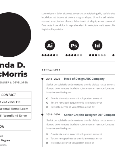 Professional CV Resume Vol.35