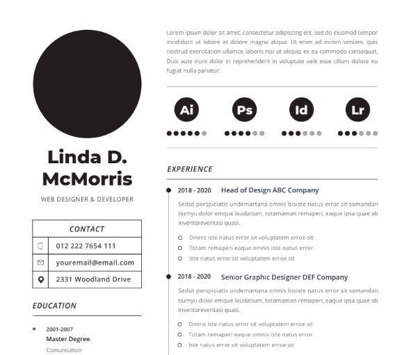 Professional CV Resume Vol.35