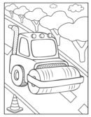 Car Vehicle Kids Coloring Pages