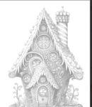 Ginger Bread Fairy Houses