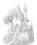 Stone Fairy House
