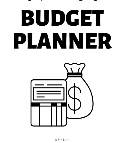 Budget Trackers Planner