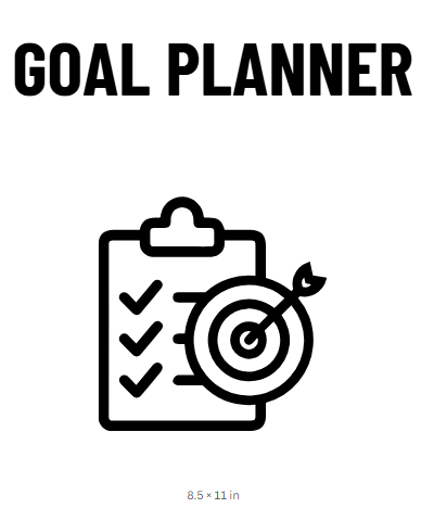 Goal Planner Colorful