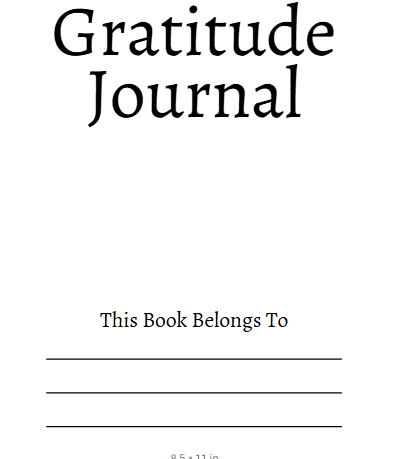 Gratitude Journal With Prompts