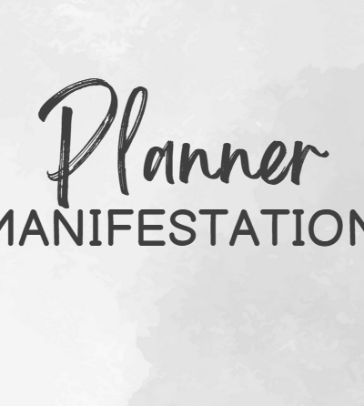 Manifestation Planner