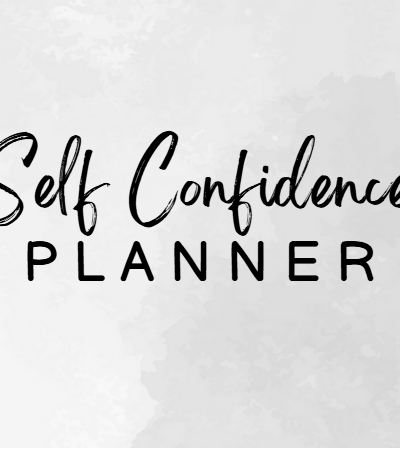 Self Confidence Planner
