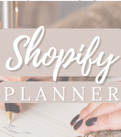 Shopify Planner
