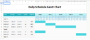 Daily Schedule Gantt Chart.xlsx