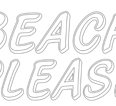 beach please