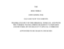 Holy Bible Pure Cambridge Edition