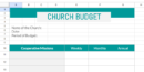 Church budget.xlsx