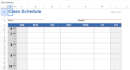 class schedule.xlsx