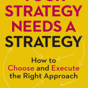 Your Strategy Needs a Strategy