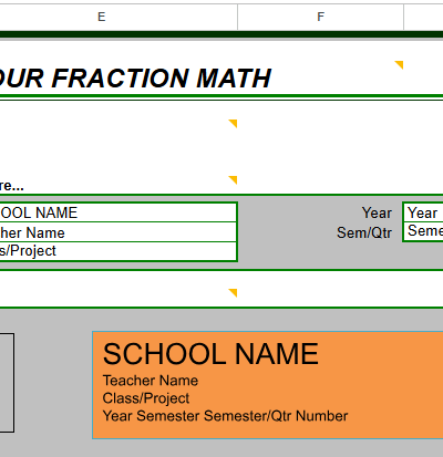Fraction Math.XLT