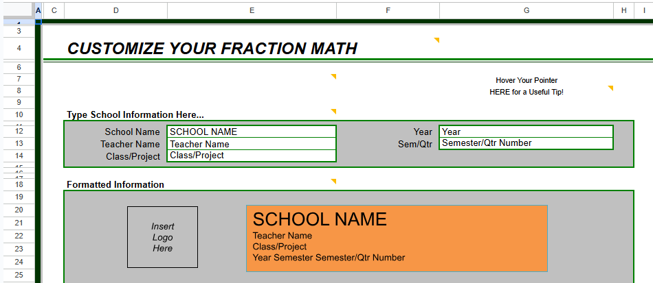 Fraction Math.XLT