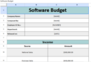 Free Basic Software Budget Template.xlsx