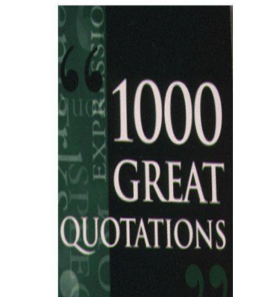 1000 Great Quotations for Business and Management