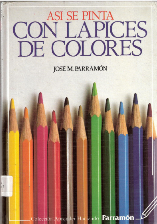 Asi se pinta con lapices de colores