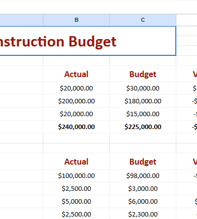 Home Construction Budget Template.xlsx