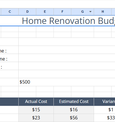 Home Renovation Budget Template.xlsx