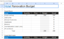 Hotel Renovation Budget Template.xlsx