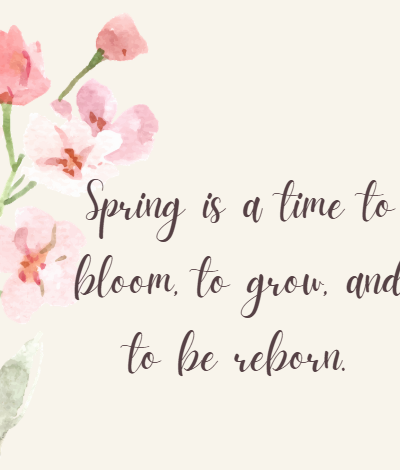 Spring Quotes