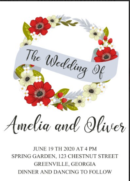 WEDDING INVITATION