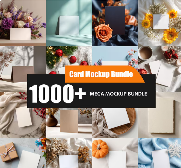 1,000+ Mockup Bundle